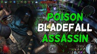 Poison Cast on Crit Bladefall Assassin