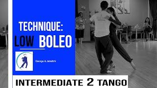 Tango: Technique of low boleo