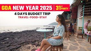 GOA New Year 31st Budget Trip Plan 4Days Only In 8 Minutes ️Cheapest Goa Trip in December-February