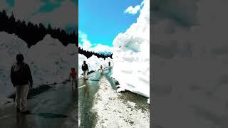 CHANDANWARI PAHALGAM KASHMIR ️#chandanwari #pahalgam #viral #travel #snow #beautiful #amarnath #kmr