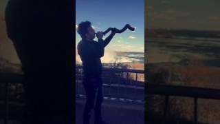 Blowing Shofar in Nigrafall