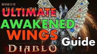 3 MUST KNOW TIPS Awakened Wings! ULTIMATE AWAKENED WINGS GUIDE 8k, 9k, 10k, 11k, 12k Diablo Immortal