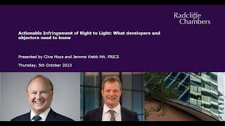 Actionable Infringements of Right to Light: What developers and objectors need to know