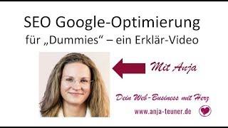 SEO für "Dummies" - SEO für Anfänger