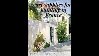 Art Supplies-Painting in France