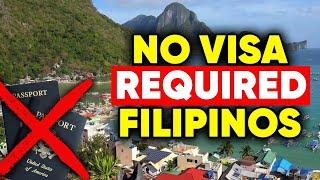 10 Countries Where Filipinos Are Allowed to Visit WITHOUT a Visa