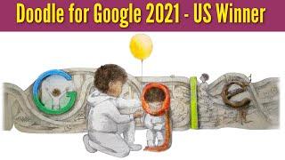 Doodle for Google 2021 - US Winner "Milo Golding"