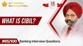 What is CIBIL?  Best Answer For Banking Aspirants | Mr. Jasbir Singh | IPB India