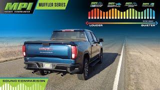 MPI Muffler Series Sound Comparison