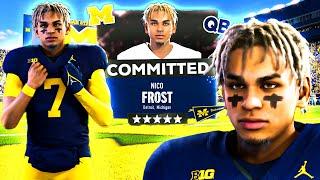 Meet The 5 Star QB NICO FROST Ep.1 College Football 25 Road To Glory