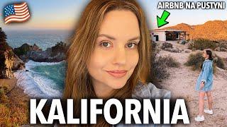 KALIFORNIA ROAD TRIP: Big Sur, Santa Barbara i Joshua Tree - śpimy na pustyni | USA VLOG