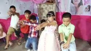 Jhai Santos @ 7th Birthday Decorating and Hosting at her Birthday Party...