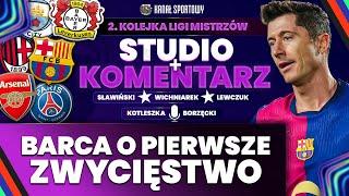 LEWANDOWSKI STRZELIŁ 2 GOLE, BARCELONA ROZBIŁA YOUNG BOYS! ARSENAL POKONAŁ PSG! ANALIZUJEMY MECZE LM