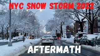 NYC SNOW STORM 2022