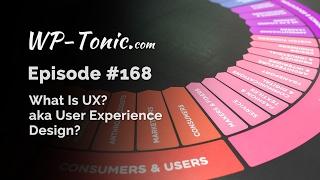 168 WP-Tonic: What is User Experience Design?