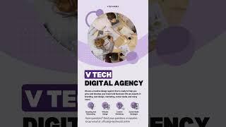 " Transform your online presence with V Tech Digital Agency!  #DigitalMarketing #WebDevelopment "