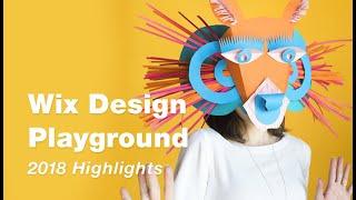 Wix Design Playground: 2018 Highlights