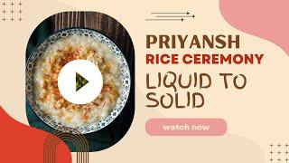 Rice Ceremony of Priyansh #priyansh #trending #viral #riceceremony