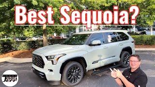 Why Buy 2024 Toyota Sequoia Platinum?