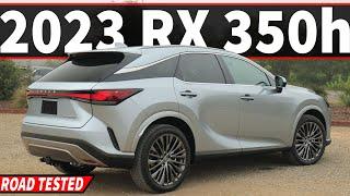 This "stealthy" 2023 Lexus RX 350h Redefines Smooth, Comfort, and Quiet...