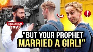 ️Christian GRILLS Muslim with Hard Questions! Watch his Epic Response!!