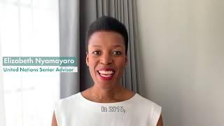 Elizabeth Nyamayaro encourages innovative initiatives | Paris Peace Forum 2019