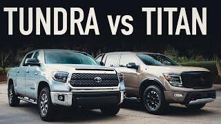 2021 Toyota Tundra Vs 2021 Nissan Titan...What's Your Choice?