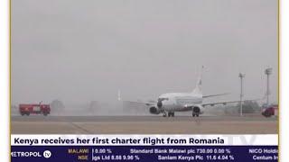 Kenya receives her first charter flight from Romania