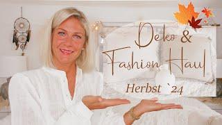 FASHION & DEKO HAUL HERBST 2024 I dm, New Yorker, H&M I NEUHEITEN