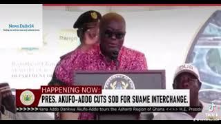 Nana Addo Danquah Akuffo Addo love ️ Suame interchange