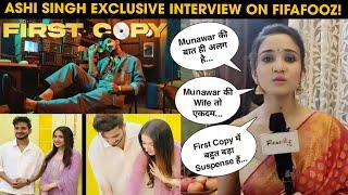 "Munawar की Wife मुझसे." "Munawar को Hate.." Munawar की Co-Actress Ashi Singh Exclusive! FIRST COPY!