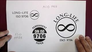 Carta da archivio acid free ISO9706 museale - Scrittura e dintorni - CSR Fountain Pen