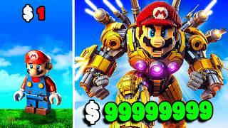 $1 to $1,000,000 Lego MARIO in GTA 5