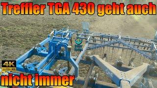 Treffler TGA 430 hinter John Deere 6r 185, diesen Sommer möchte er nicht so schiebt immer etwas auf