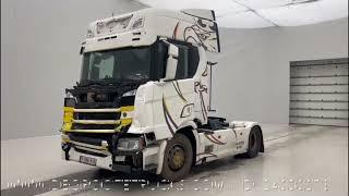 Degroote Trucks: damaged Scania R500 truck head for sale