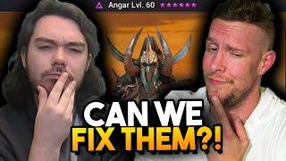 @ASH-RAID and I BUFF THE WORST CHAMPIONS (YW PLARIUM!!) | Raid: Shadow Legends