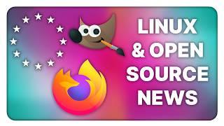 EU push for open source, GIMP3 is out, Firefox gets webapps back: Linux & Open Source News