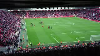 Anfield cheers Hendo and sings the Jürgen Klopp song!