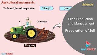 Crop Production and Management Class 8 Science - Preparation of Soil