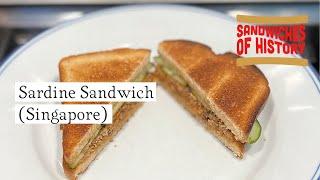 Singapore Sardine Sandwich (Cameroon) on Sandwiches of History⁣