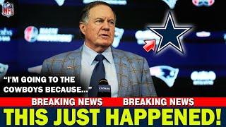 IT JUST HAPPENED! URGENT! JERRY JONES CONFIRMS! BILL BELICHICK AT THE COWBOYS! DALLAS COWBOYS NEWS