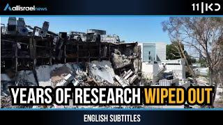"The Missile That Erased the Future": Footage from the Devastation at Weizmann Institute | KAN 11