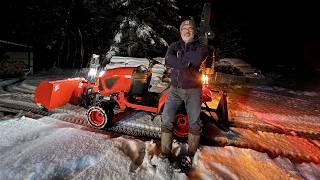 Thanksgiving Day Fun | Kubota Snowblower BX2816 Maintenance and Installation