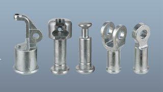 Lost Wax Investment Casting factory,Power Fittings|Transmission Line composite insulator accessories