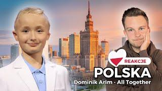 DOBRY CHŁOPAK Z PRZECIĘTNĄ PIOSENKĄ | EUROWIZJA JUNIOR 2024, POLSKA  | Dominik Arim - All Together