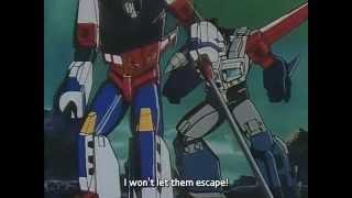 V: God Ginrai saves Star Saber against Liokaiser