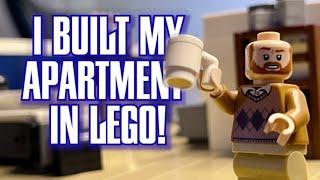 I Built My Apartment in LEGO!