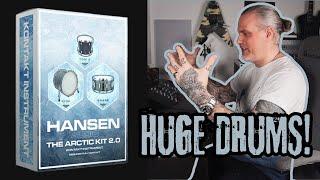 HUGE DRUM SOUNDS! | The Arctic Kit 2.0 by Jacob Hansen