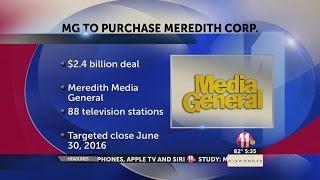 Media General buying Meredith in $2.4B deal