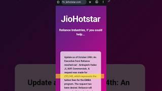 What do you think aboutthis guy approach? #jiohotstar #jio #hotstar #disneyhotstar #jiostudios